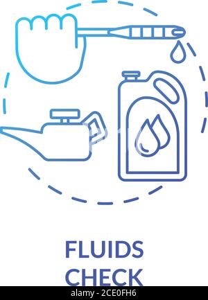 Filter replacement concept icon Stock Vector