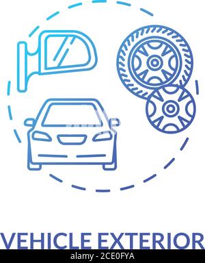Battery test concept icon Stock Vector