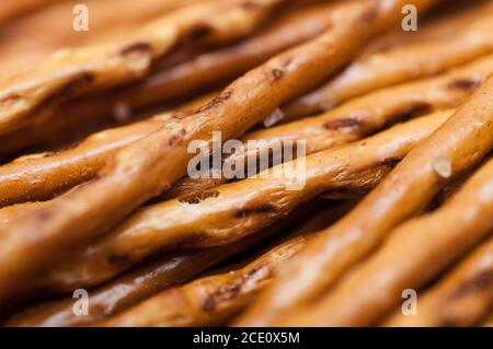 pretzel sticks Stock Photo