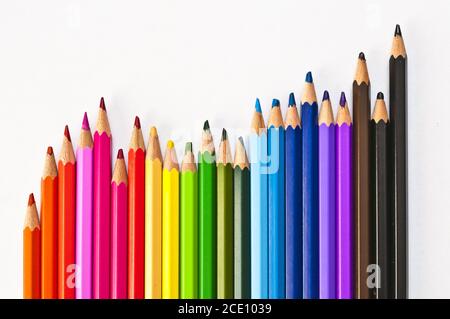 colored pencil Stock Photo