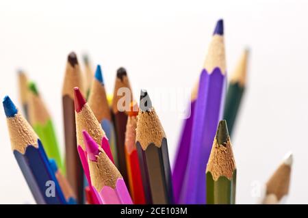 colored pencil Stock Photo