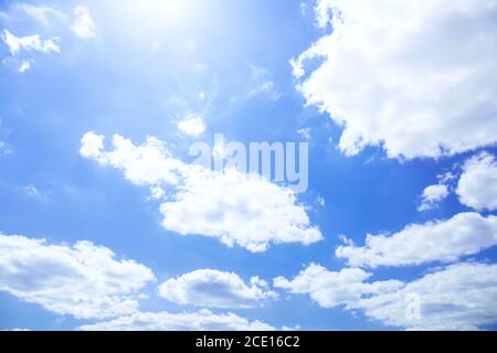 bright sun Stock Photo