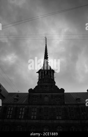 Copenhagen (DK)-February 14th 2020-Former stock exchange building of Copenhagen (DK) Stock Photo