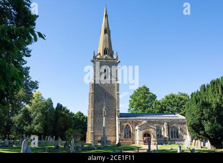 St Peter's Church, Church Lane, Sharnbrook, Bedfordshire, England, United Kingdom Stock Photo