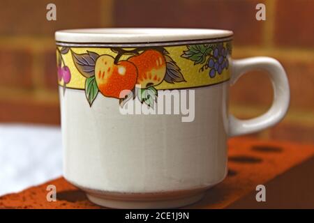 artistic small cup of tea Stock Photo