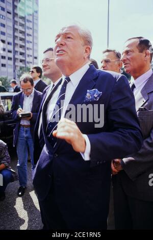 Archives France: Jean-Marie Le Pen, French National Front President. Stock Photo