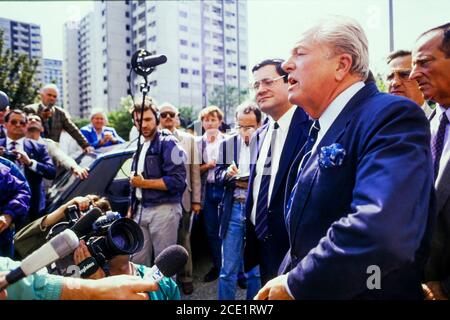 Archives France: Jean-Marie Le Pen, French National Front President. Stock Photo