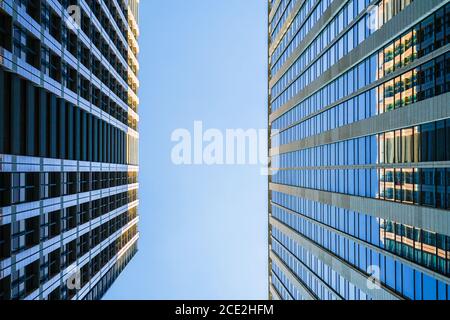 Image of Tokyo Marunouchi business district and office buildings Stock Photo