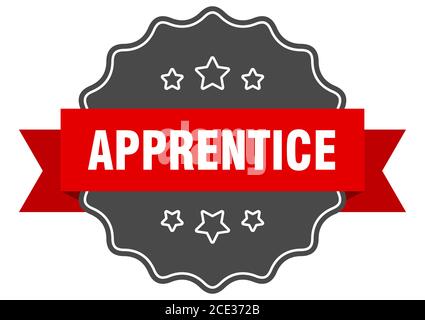 apprentice label. apprentice isolated seal. Retro sticker sign Stock ...