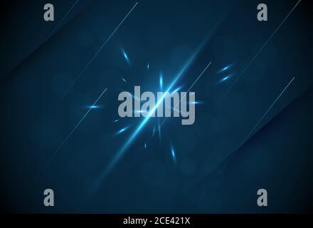 Abstract Blue background. Vector Illustration Stock Vector