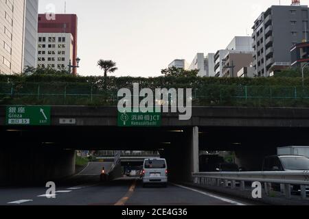 Inner Circular Road, C!, (Shuto Expressway) , Tokyo, Japan with ...