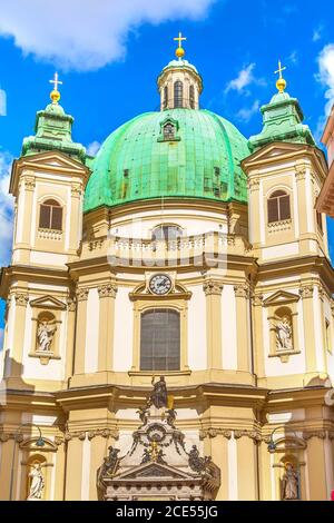 St. Peter's Church, Vienna, Austria Stock Photo