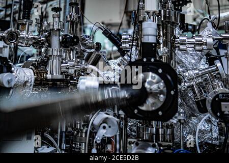 Image of vacuum equipment and laboratory equipment Stock Photo