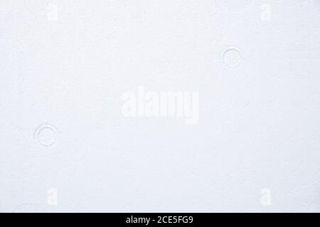 styrofoam background white Stock Photo