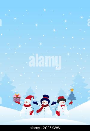 Vintage Cute Snowman Winter Scene iPhone Wallet for Sale by