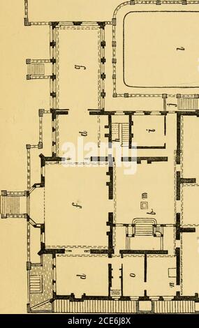 . The Englishman's house, from a cottage to a mansion. A practical guide to members of building societies, and all interested in selecting or building a house . Stock Photo