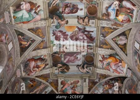 Sistine Chapel, Vatican City Sate Stock Photo