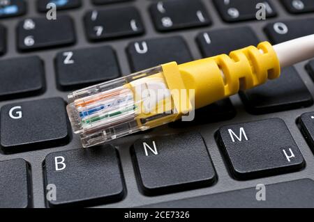 DSL-Internet network Stock Photo