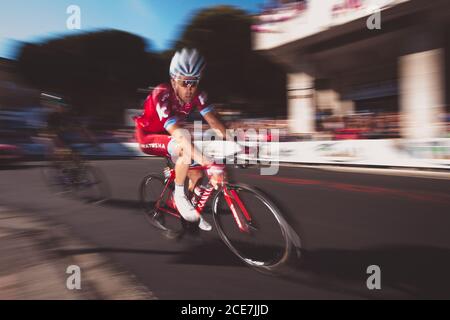 Giro d'Italia Stage 5 Pedara to Messina, Italy. 10th May, 2017. Stock Photo