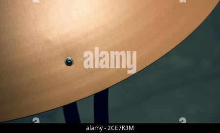abstract metal curve background Stock Photo