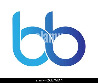 letters bb linked monogram line logo vector Stock Vector Image & Art ...