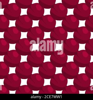 Illustration on theme of bright pattern sugar beet, vegetable root for seal. Vegetable pattern consisting of beautiful beet, many sugar root. Simple c Stock Vector