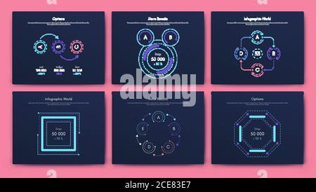 Big set of infographics elements. EPS10. Stock vector. Stock Vector