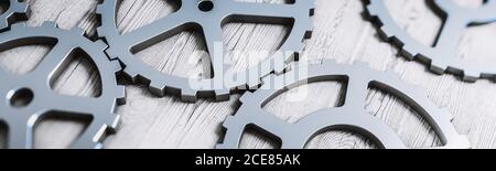 Gear concept. Communications resource ideas Stock Photo