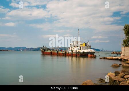 ghost ship Stock Photo