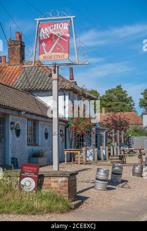 The Anchor Inn at Morston Stock Photo Alamy