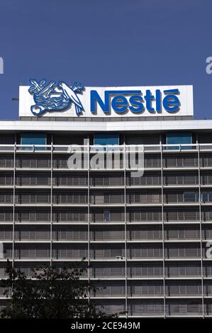 food giant Nestle in Vevey July 