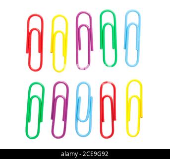 Paperclips Stock Photo