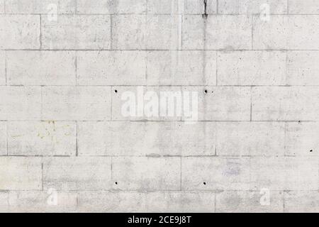 Concrete background texture created from formwork. Construction backdrop Stock Photo