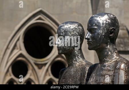 Art, Cathedral St. Etienne, Toul, Lorraine, France Stock Photo