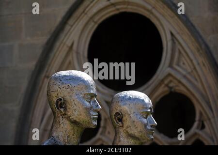 Art, Cathedral St. Etienne, Toul, Lorraine, France Stock Photo