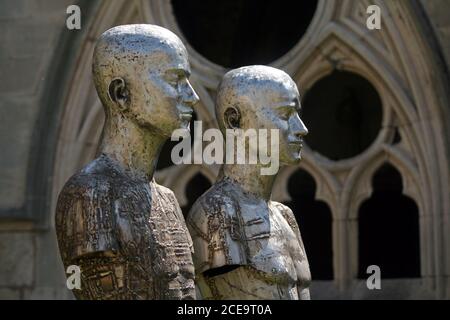 Art, Cathedral St. Etienne, Toul, Lorraine, France Stock Photo