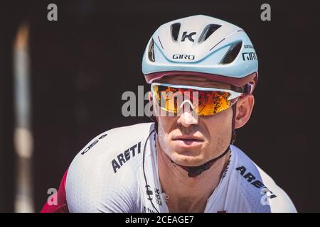 July 6th 2017, France; Cycling, Tour de France Stage 6: Alexander Kristoff (Nor) Stock Photo