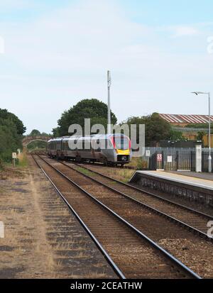 Greater Anglia Class 755 FLIRT 755416 at Oulton Broad North station, Suffolk, UK Stock Photo