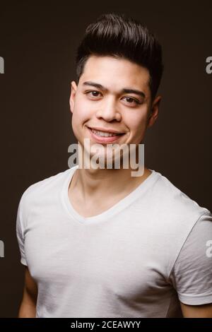 Young male posing in stylish casuals Stock Photo