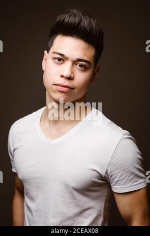 Young male posing in stylish casuals Stock Photo