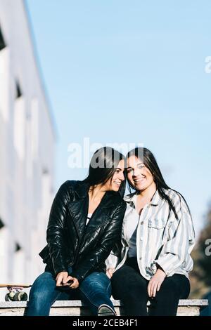 friends having fun Stock Photo