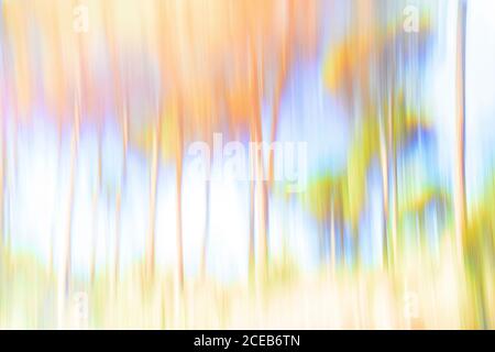 Simple abstract background of blurred colors on white backdrop Stock Photo