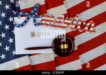 Official Passport of the United States of America Stock Photo - Alamy