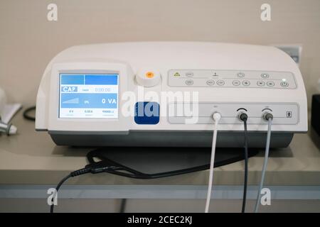 equipment for radio therapy Stock Photo
