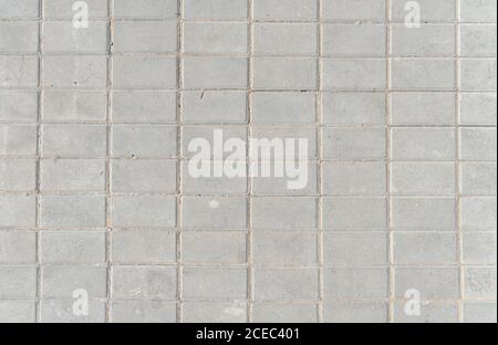 natural texture background grey street pavers outdoor Stock Photo