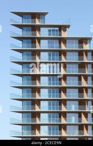 Curated visual reference: Gallery Detail: Apartments At Aarhus Island Aarhus Ø Modern Urban Living In