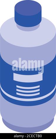 Clean disinfection icon, isometric style Stock Vector