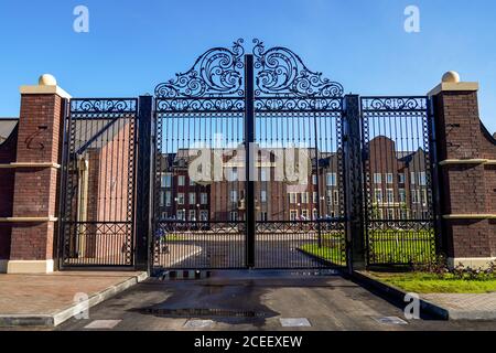 Kaliningrad, Russia. 1st Sep, 2020. The Kaliningrad Nakhimov Naval School on Knowledge Day. The Kaliningrad Nakhimov Naval School of the Russian Defense Ministry is a branch of the St Petersburg Nakhimov Naval School; it educates 560 cadets per year. Credit: Vitaly Nevar/TASS/Alamy Live News