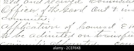 . Journal, Johnson Post no. 368, Department of Indiana, G.a.R., Montpelier, Indiana, 1884-1894. ^:-^:i£-vf C^.^^-i^^r-i-^i^ -■-^^-i^-^/e^ ^ &lt;2*--t5- --i.^^.^Y Stock Photo