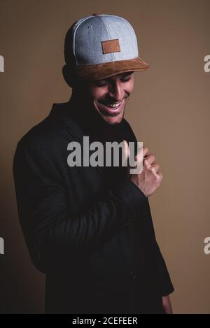Young business man in a studio Stock Photo